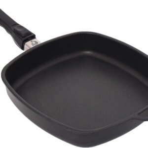 Square Pan flat 28 x 28 x 5 cm (Removable Handle)