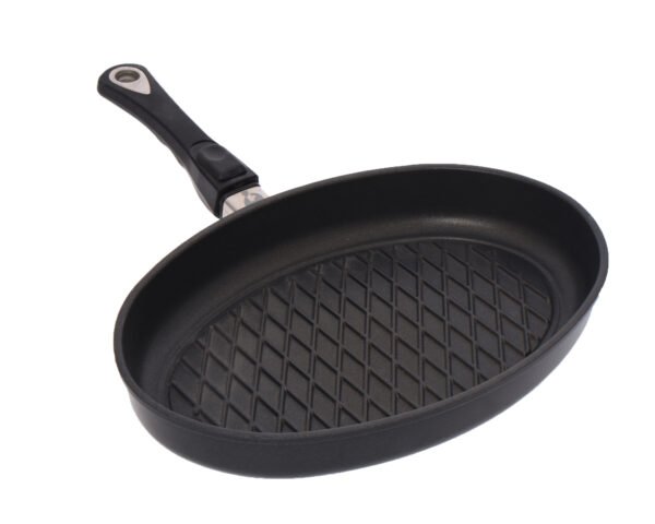 BBQ Pan 35 x 24 x 5 cm (Removable Handle) - Image 3