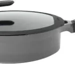 Covered stay-cool sauté pan grey 28 cm