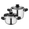 4-pc pressure cooker set Vita 4+7L