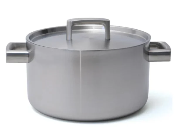 Covered stockpot 5-ply 24 cm