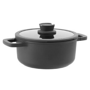 Covered stockpot Stone 24x11cm