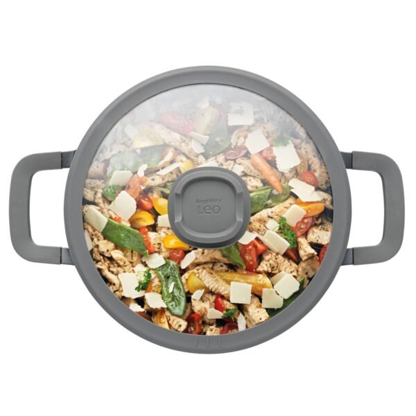 Covered stockpot Stone 24x11cm - Image 2