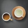 3-pc coffee and tea set white - Image 2