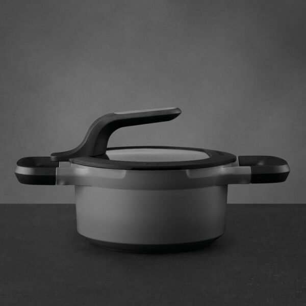 Covered stay-cool casserole grey 16cm - Image 8