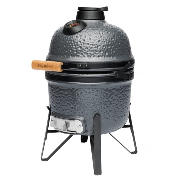 Ceramic BBQ and Oven Small Bluestone Grey 33 cm - Ron - Image 2