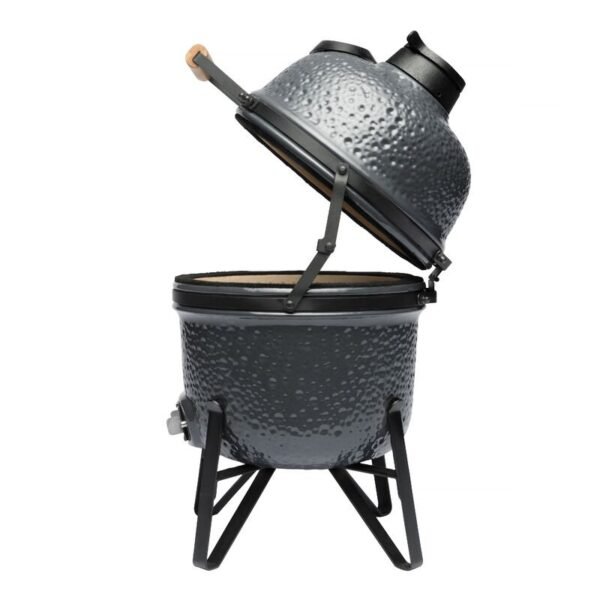Ceramic BBQ and Oven Small Bluestone Grey 33 cm - Ron - Image 6