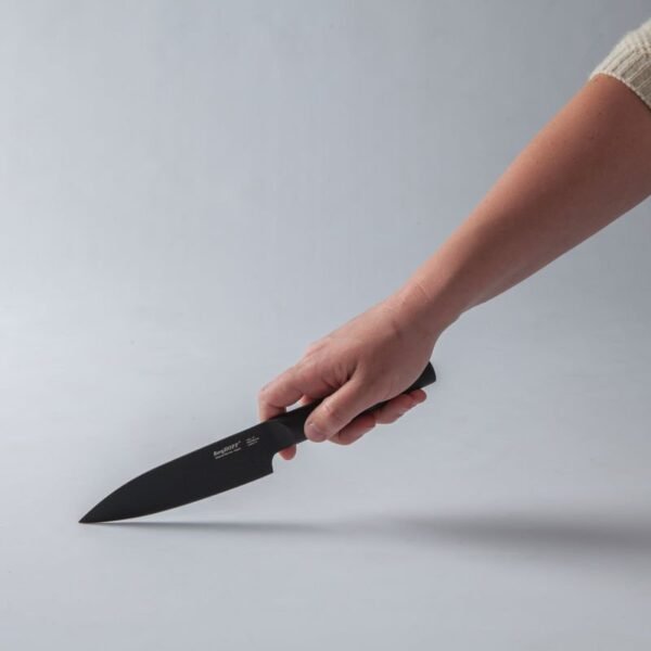 Chef's knife black 13 cm- Ron - Image 3