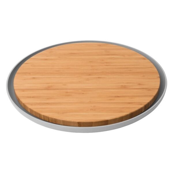 Bamboo cutting board with plate- Leo - Image 2