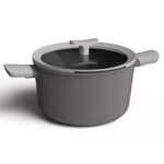 Covered stockpot 24 cm- Leo