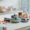 Covered stockpot non-stick Slate 24x14cm - Image 3