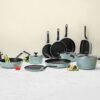 Covered stockpot non-stick Slate 24x14cm - Image 4