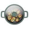 Covered 2-handle sauté pan Forest 28 cm - Leo - Image 2