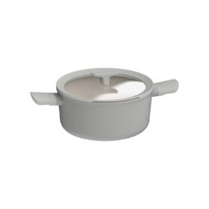 Covered stockpot non-stick Balance Moonmist 24x11,50cm