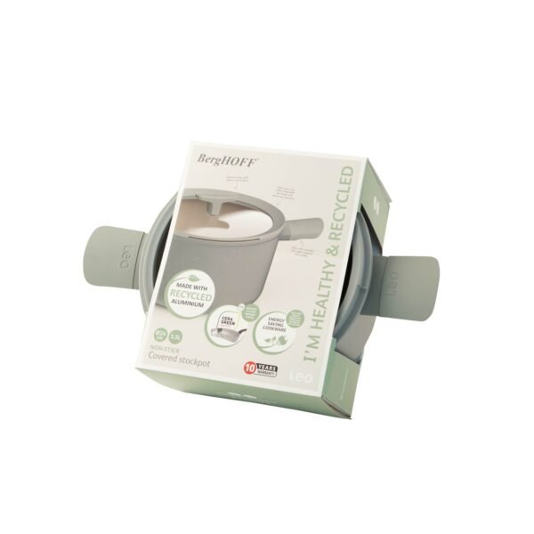 Covered stockpot non-stick Balance Moonmist 24x14cm - Image 2
