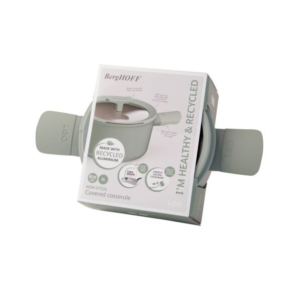 Covered casserole non-stick Balance Sage 20cm - Image 2