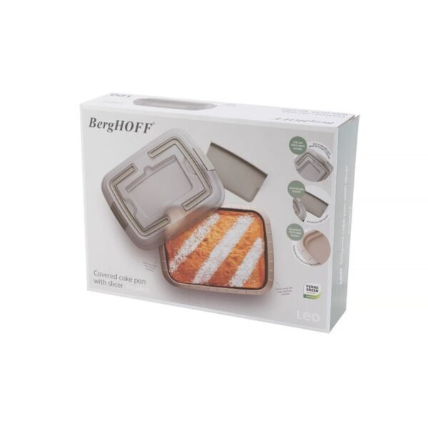 Covered cake pan with slicer Balance 38.50x29cm - Image 4