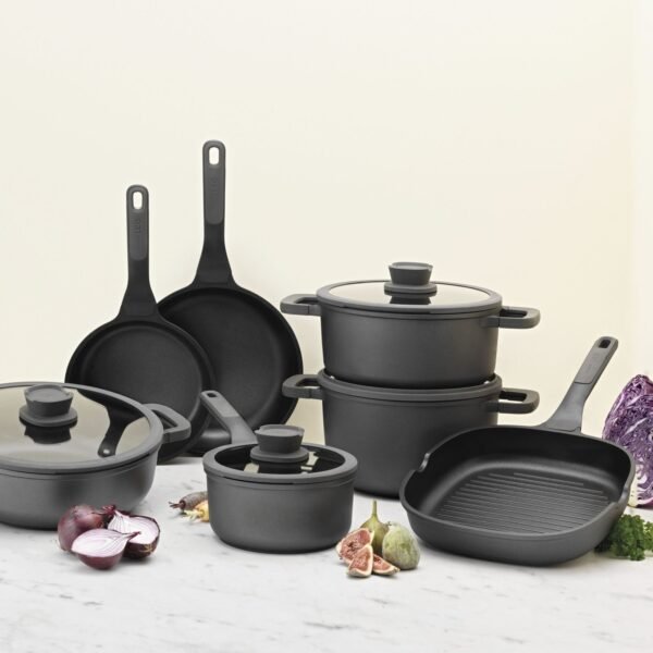 Covered saucepan non-stick Stone+ 18cm - Image 4