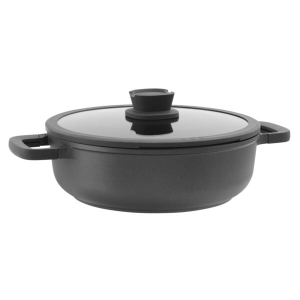 Covered 2-handle sauté pan non-stick Stone+ 28cm