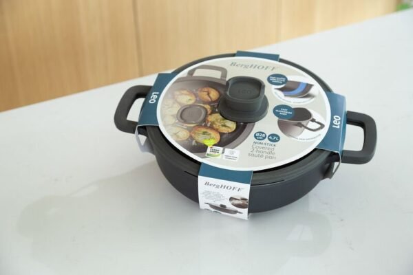 Covered 2-handle sauté pan non-stick Stone+ 28cm - Image 7