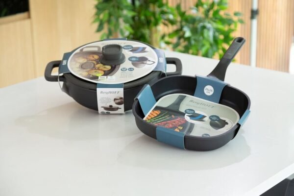Covered 2-handle sauté pan non-stick Stone+ 28cm - Image 6