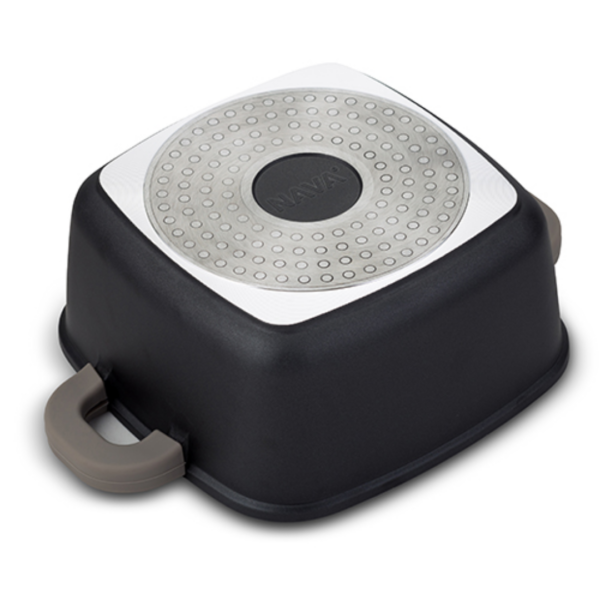 Die cast square casserole-roaster "Funtzio" with nonstick stone coating 20cm - Image 14