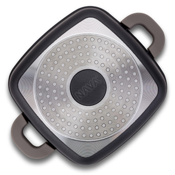 Die cast square casserole-roaster "Funtzio" with nonstick stone coating 20cm - Image 15