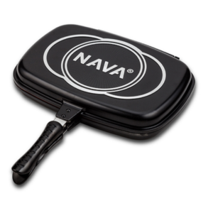 Die cast aluminium double grill pan "Funtzio" with nonstick stone coating 36cm