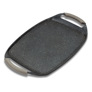 Die cast aluminium grill plate "Funtzio" with nonstick stone coating 47cm