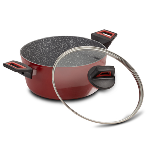 Casserole "TAURUS" with nonstick stone coating 20cm - Image 5