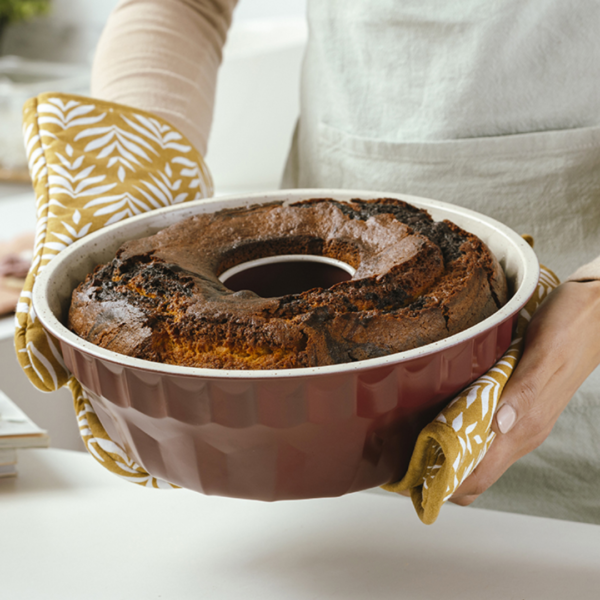 Bundt pan "Terrestrial" with granite nonstick coating 27cm - Image 3