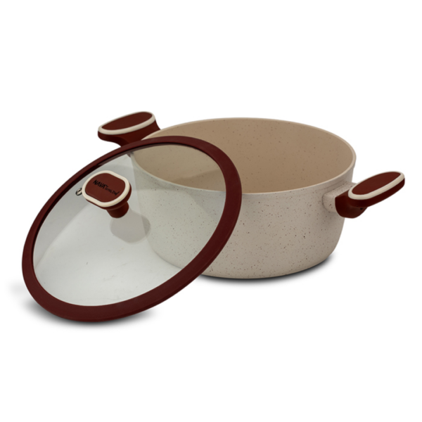 Casserole "Terrestrial" with lid and granite nonstick coating 26cm - Image 2