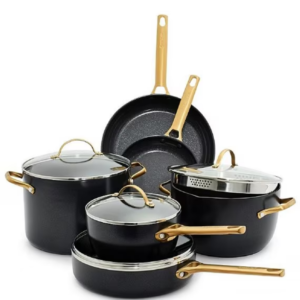 Greenpan Pan set 10-piece 'Padova Reserve Black'