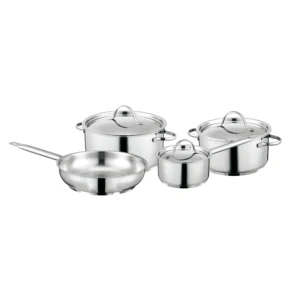 7pcs cookware set Comfort SS lid