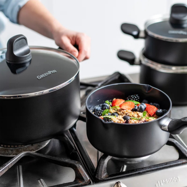 GreenPan Memphis 4 Pieces Aluminium Non-Stick Cookware Set - Image 8