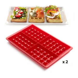 Waffle Mould, Red