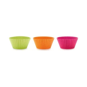 Lekue Cupcake moulds colourful silicone 12 pcs