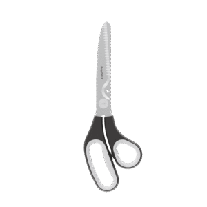 Multifunctional kitchen scissors with magnetic sleeve Graphite 23cm